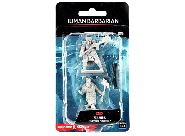 D&D Figur Nolzur Human Barbarian Male Nolzur's Marvelous Miniatures