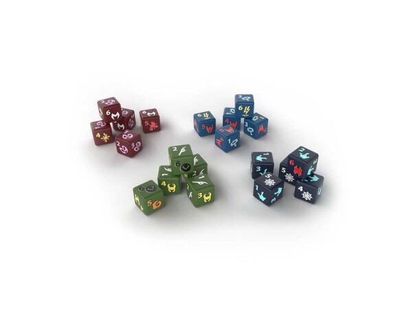 Dice Throne Marvel 4 Hero Box Brettspill Scarlet Witch / Thor / Loki / Spider-Man 