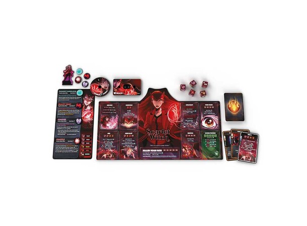 Dice Throne Marvel 4 Hero Box Brettspill Scarlet Witch / Thor / Loki / Spider-Man 