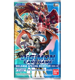 Digimon TCG Special Booster 1.5 Digimon Card Game - BT-01-03 