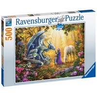 Dragen & Ridderen 500 biter Puslespill Ravensburger Puzzle