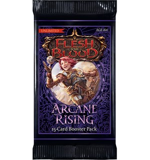 Flesh & Blood Arcane Rising Booster 15 kort per pakke 