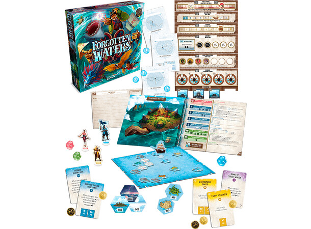 Forgotten Waters Brädspel A Crossroads Game 