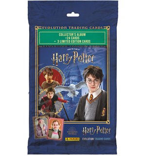 Harry Potter TCG Evolution Starter Pack Album + 3 boostere + Limited Ed kort 