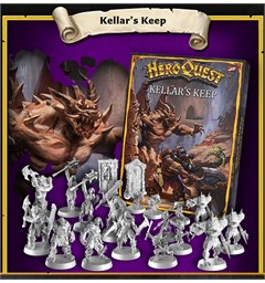 HeroQuest Kellars Keep Expansion Utvidelse til Heroquest