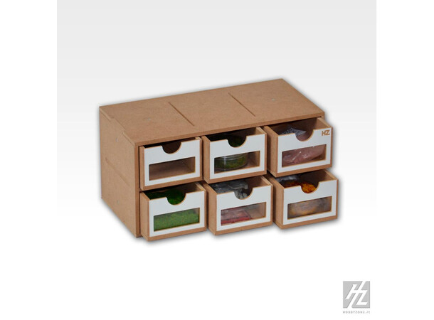 Hobbyzone Module OM01a 6x Drawers 6 lådor med fönster - 30 cm 