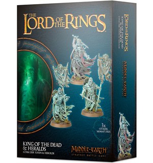 King of the Dead & Heralds Lord of the Rings Strategy Battle Game 