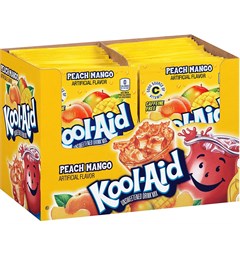 Kool Aid Peach Mango Eske med 48stk