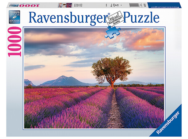Lavenderfield 1000 biter Puslespill Ravensburger Puzzle