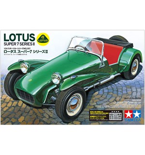 Lotus Super 7 Series II Tamiya 1:24 Byggesett 