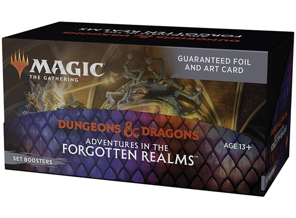 Magic Forgotten Realms Set Display