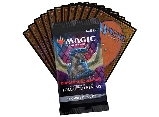 Magic Forgotten Realms Set Display