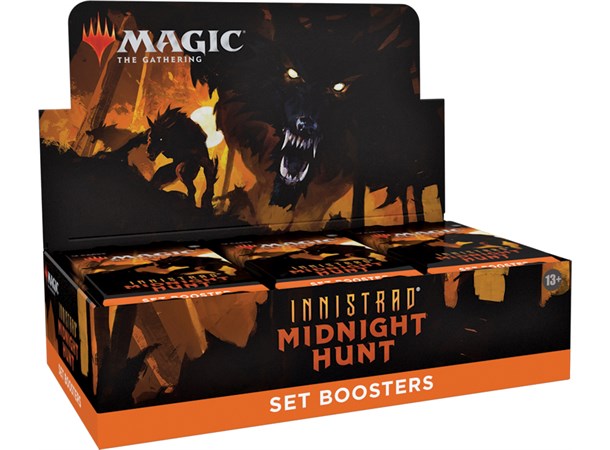 Magic Midnight Hunt Set Display Innistrad Midnight Hunt