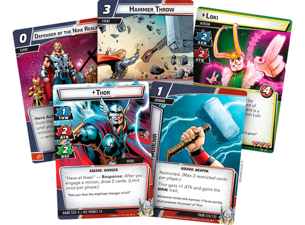 Marvel Champions TCG Thor Exp Expansion Marvel Champions The Card Game 