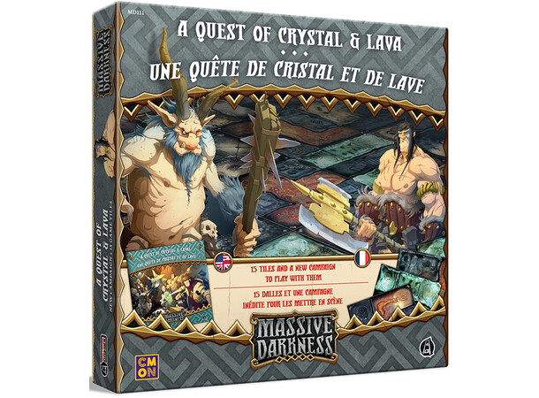Massive Darkness 2 Original tiles Set Expansion till Massive Darkness 2 