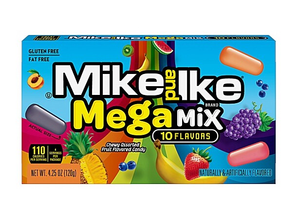 Mike and Ike Mega Mix 120g 