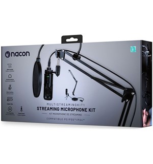 Nacon Streaming Microphone Kit For PS5, PS4 og PC 