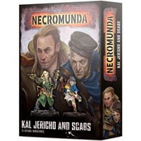 Necromunda Kal Jericho and Scabs 