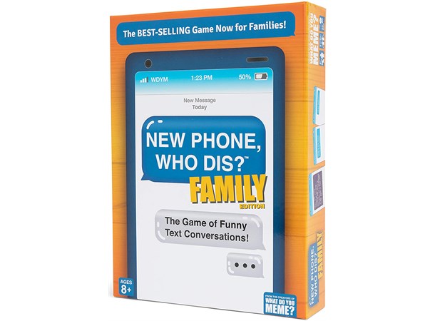 New Phone Who Dis Family Ed Brettspill