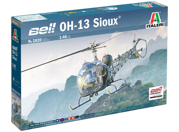 OH-13 Sioux Italeri 1:48 Byggsats 