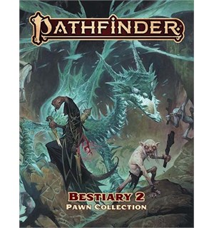 Pathfinder 2nd Ed Bestiary 2 Pawn Box Second Edition RPG - 300+ Standees 