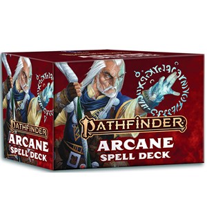 Pathfinder RPG Cards Arcane Second Edition Spell Deck 