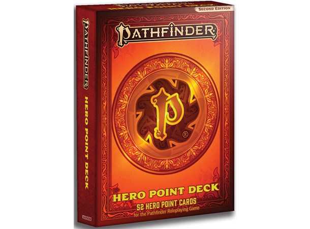 Pathfinder RPG Cards Hero Point Second Edition Card Deck