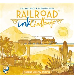 Railroad Ink Challenge Shining Yellow
