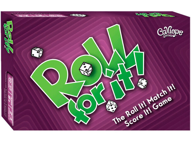 Roll For It Purple Edition Brädspel Kombinera med Red Ed. för 8 spelare 