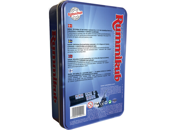Rummikub Travel Brädspel - Reseutgåva Svensk utgåva 