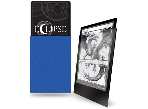 Sleeves Eclipse Pro Matte Blå x100 Ultra Pro Kortbeskytter / Deck Protector