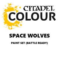 Space Wolves Paint Set Battle Ready Paint Set for din hær