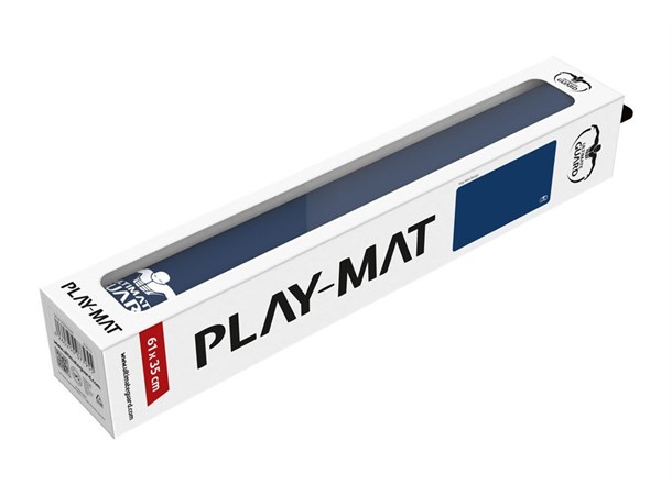 Spillematte Monochrome Blå 61x35 cm Ultimate Guard Play-Mat