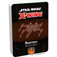 Star Wars X-Wing Resistance Deck Damage Deck til X-Wing Second Edition