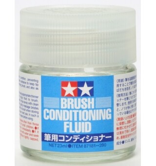 Tamiya Brush Conditioning Fluid 23ml Brush restorer