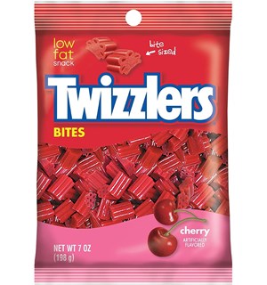 Twizzlers Cherry Bites 198g Den amerikanske godteri favoritten 
