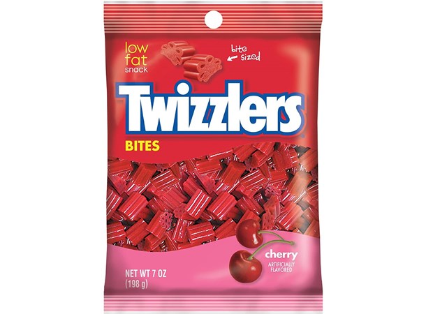 Twizzlers Cherry Bites 198g Den amerikanske godteri favoritten