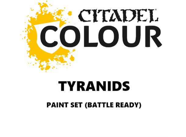 Tyranids Paint Set Battle Ready Paint Set for din hær