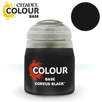 Warhammer Colour Base Corvus Black Tidigare Citadel Colour