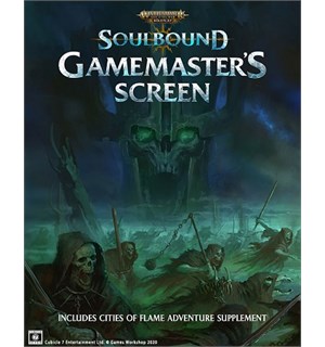 Warhammer RPG Soulbound GM Screen Age of Sigmar 