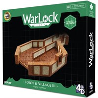 Warlock Tiles Town & Village 3 - Angles Bygg din egen Dungeon i 3D!