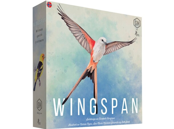 Wingspan 2nd Edition Brettspill - Norsk 