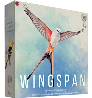Wingspan 3rd Edition Brettspill - Norsk