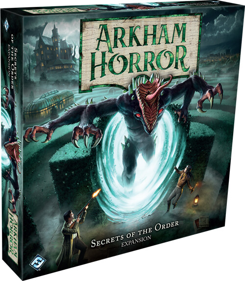 Arkham Horror Secrets of the Order Exp Utvidelse Arkham Horror Third Edition