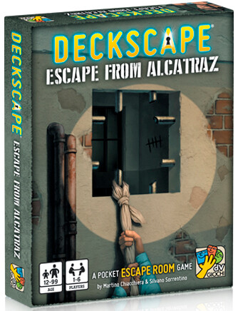 Deckscape Escape From Alcatraz Kortspill