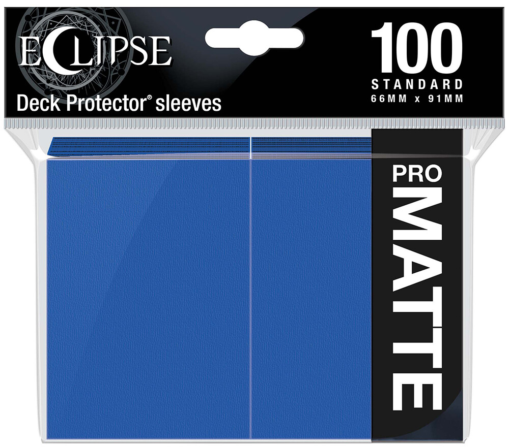 Sleeves Eclipse Pro Matte Blå x100 Ultra Pro Kortbeskytter / Deck Protector