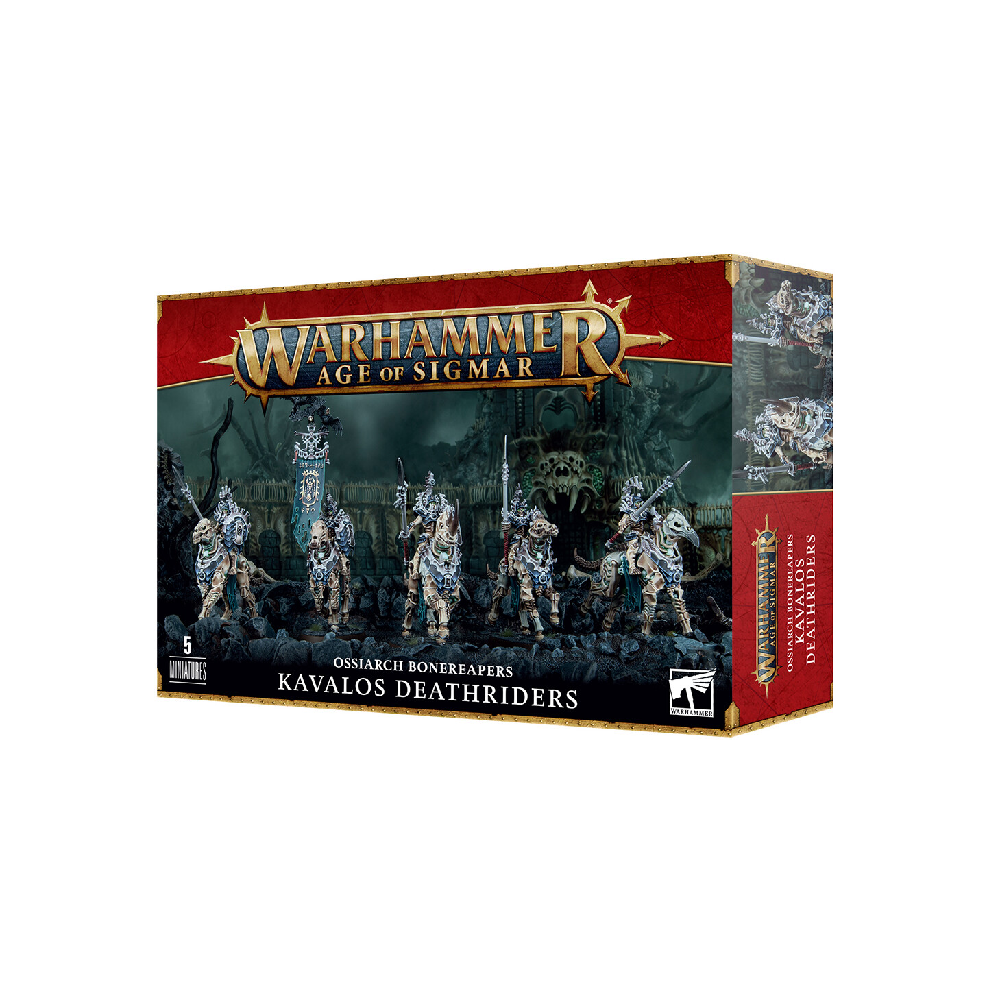 Ossiarch Bonereapers Kavalos Deathriders Warhammer Age of Sigmar