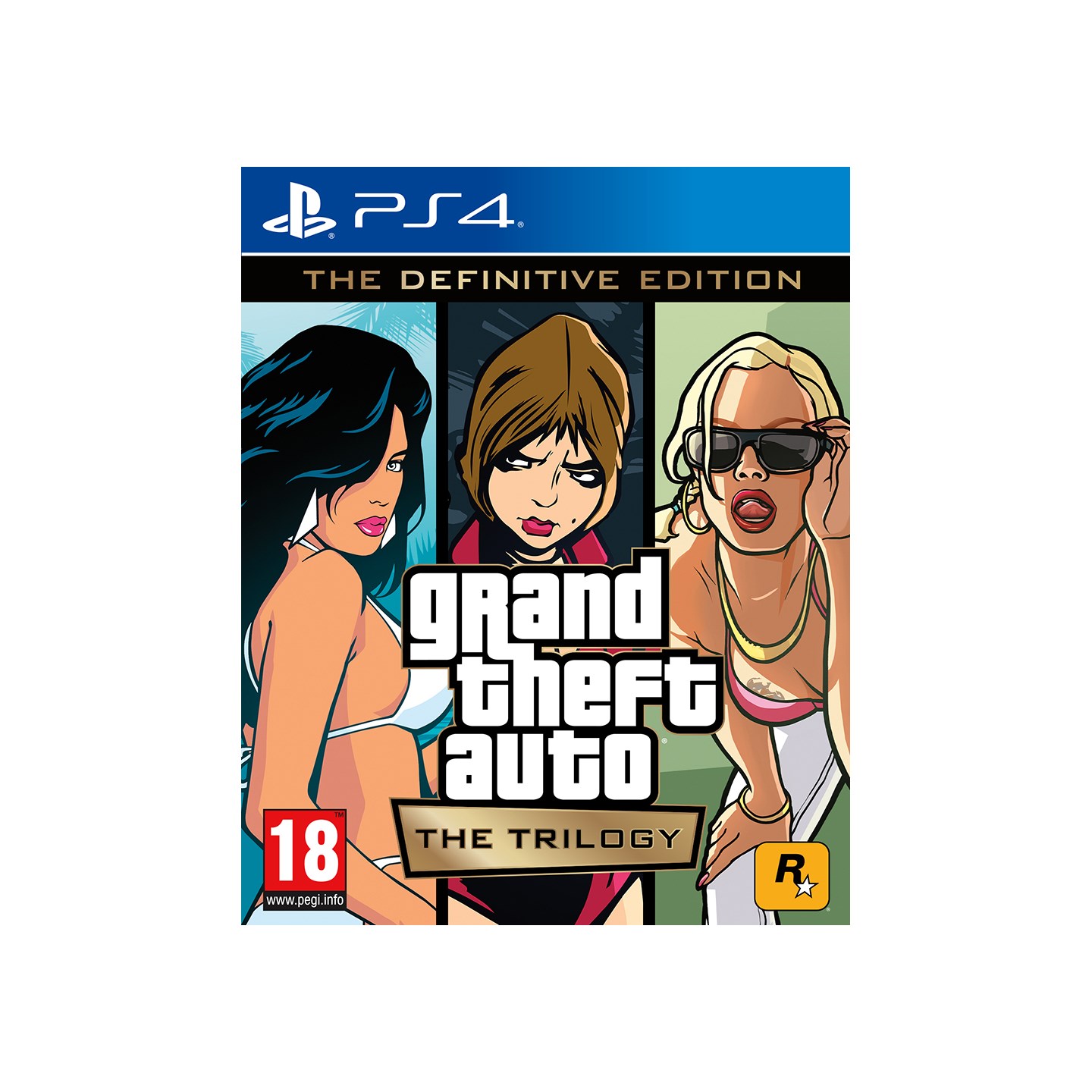 Grand Theft Auto The Trilogy PS4 The Definitive Edition