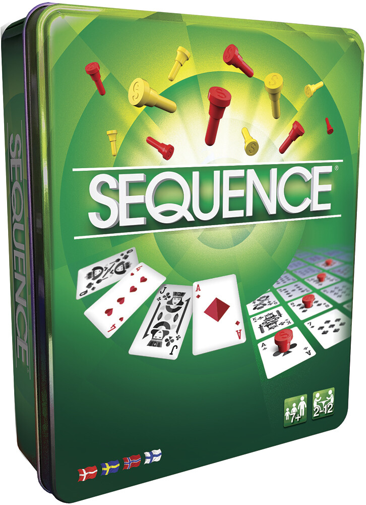 Sequence Travel Brettspill - Reiseutgave Norsk utgave