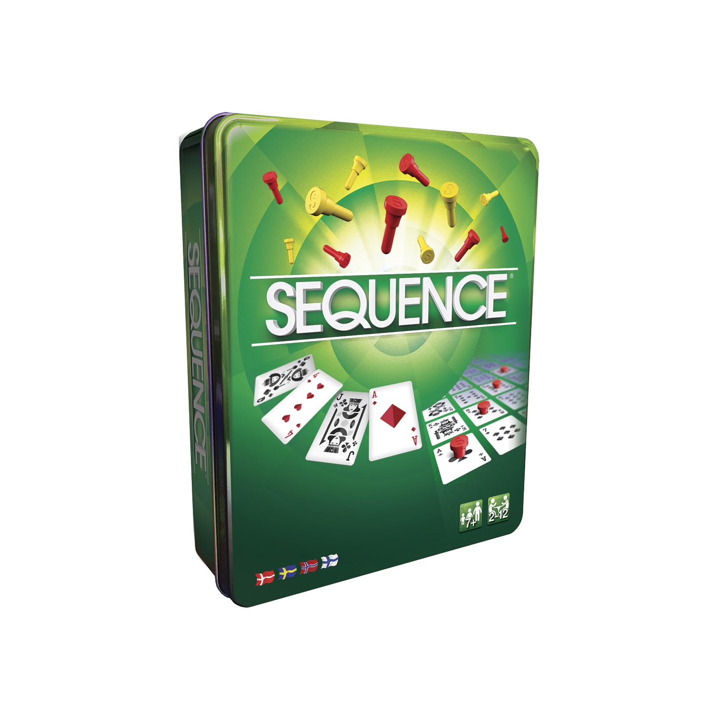 Sequence Travel Brettspill - Reiseutgave Norsk utgave